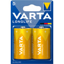 Алкални батерии D - LR20 Varta Longlife LR20