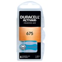 Батерии за слухов апарат 675 Active Air Duracell